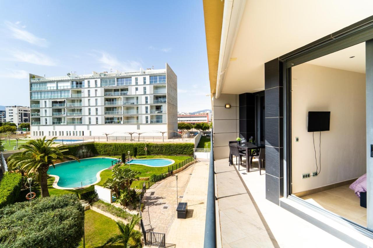 Primera Linea De Mar Con Piscina, Gimnasio Y Parking 2 Hab Y 2 Banos Villajoyosa Exterior photo